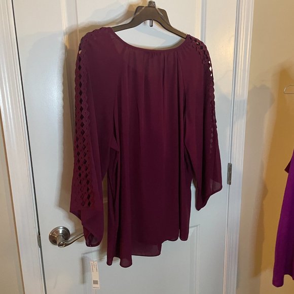 Zac & Rachel Women's Long-Sleeve Blouse - Picture 4 of 4